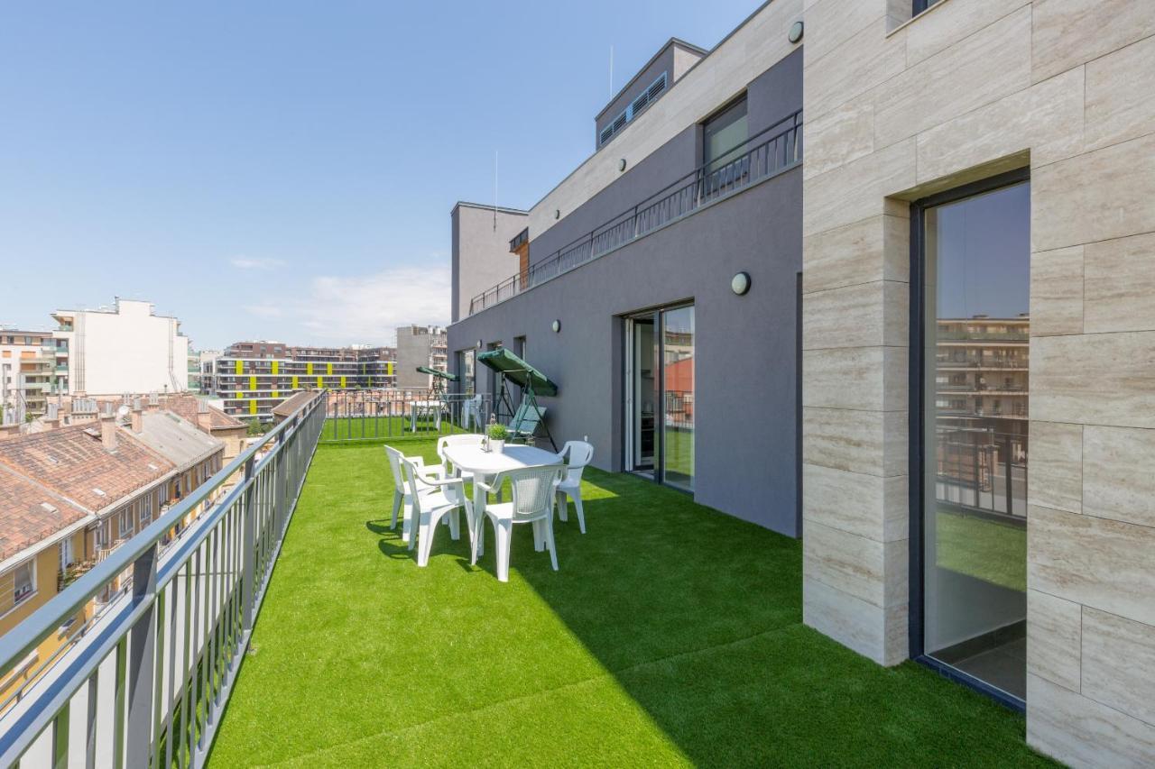 Budapest Downtown Residences Leo - Ac, Elevator, Terrace Екстериор снимка